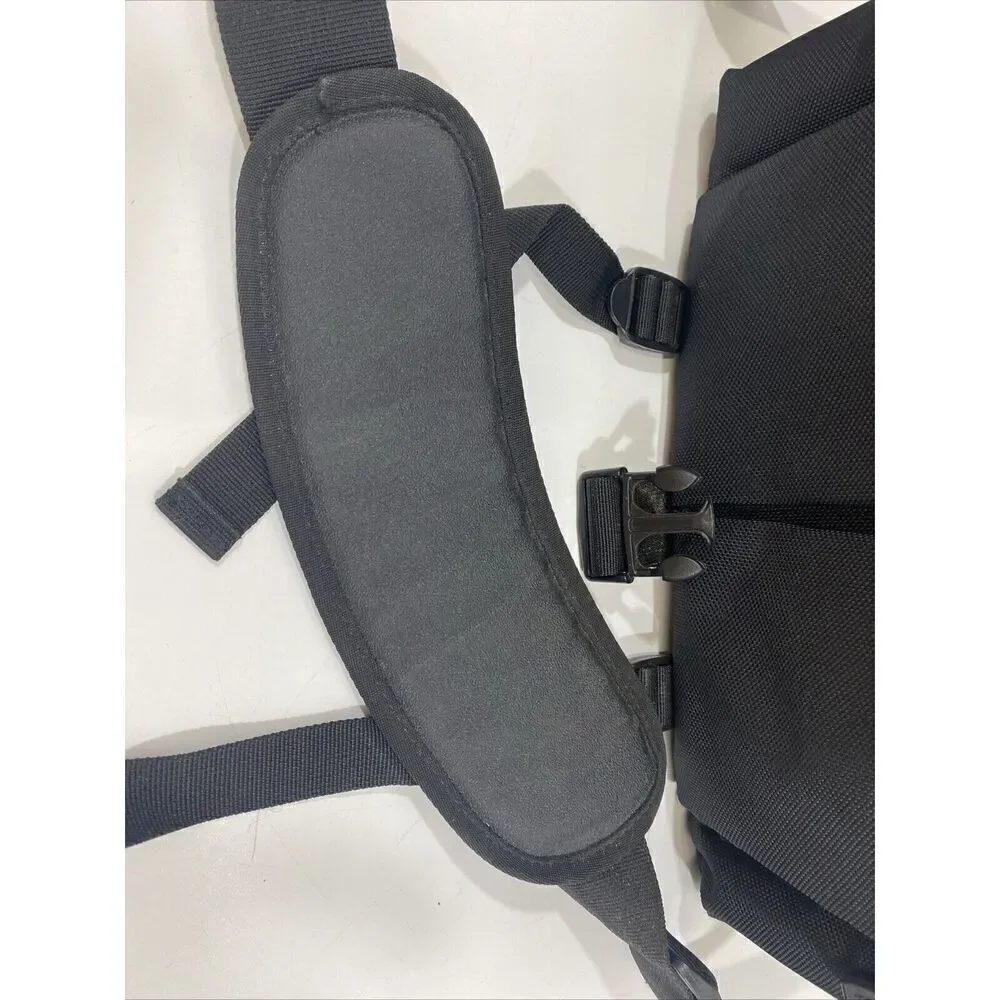 Canon Rebel Nylon Padded Camera Equipment Bag‎ Strap + Pockets 14